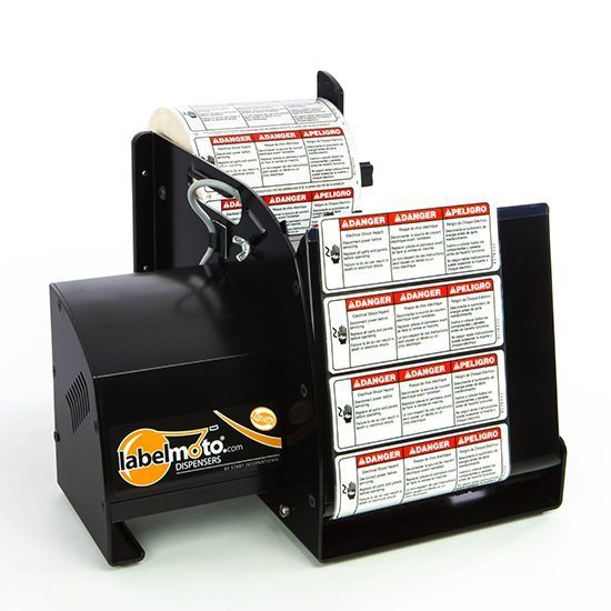 LDX8025 5" to 8" (203mm) Wide High-Speed Electric Label Dispenser for Short Wide Labels