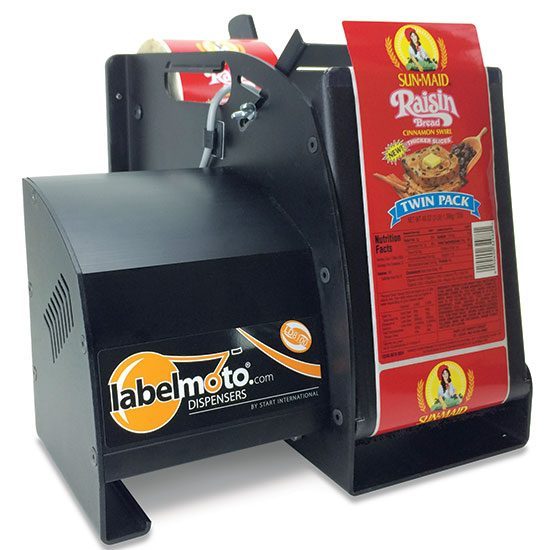 LD8100, electric label dispenser, automatic label machine